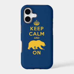 Keep Calm and Bear On iPhone 17 Case