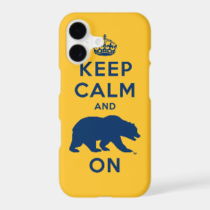Keep Calm and Bear On iPhone 17 Case