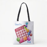 Keep Calm and Bingo On *Personalized* Tote Bag Keep Calm and Bingo On *Personalized* Tote Bag