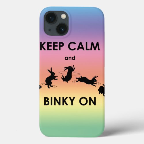 Keep Calm and Binky On iPad Mini Case Rainbow