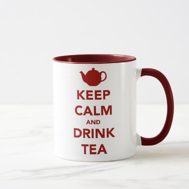 Keep Calm and Brew a Cuppa Mug (Right)