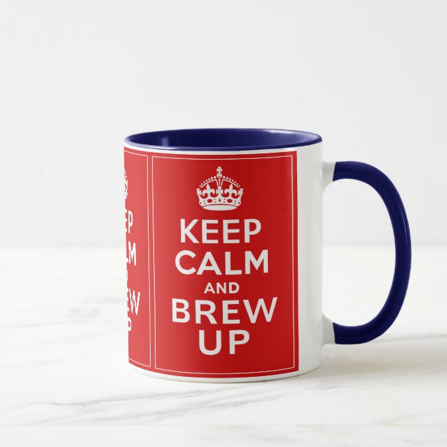 Keep Calm and Brew Up Mug (Right)