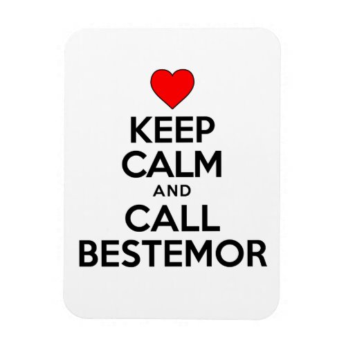 Keep Calm And Call Bestemor Magnet