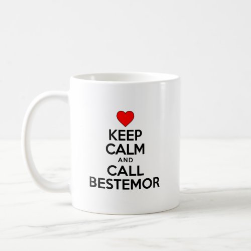 Keep Calm And Call Bestemor Mug