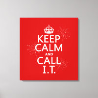 Keep Calm and Call IT (any color)