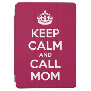 Keep Calm and Call Mom iPad Air Cover