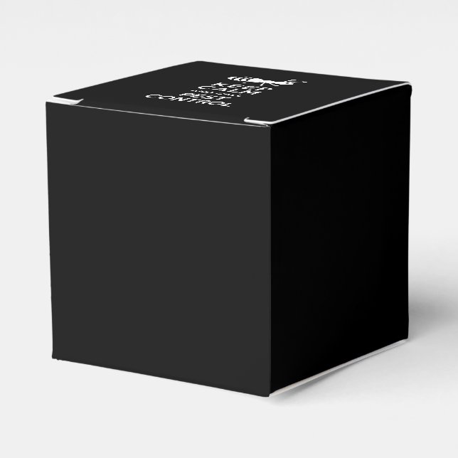 Keep Calm and Call Pest Control Funny Exterminator Favor Boxes (Front Side)