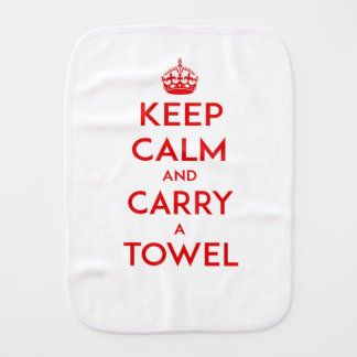Keep Calm and Carry a Burp Cloth