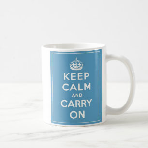Keep Calm and Carry On 12 oz. mug