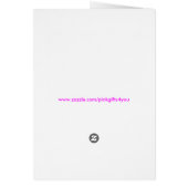 Keep Calm and Carry On Card (Back)