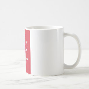 Keep Calm And Carry On Coffee Mug