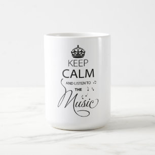 Keep Calm and Carry On Color Morph Mug