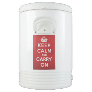 Keep Calm and Carry On Cooler