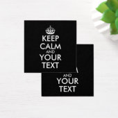 Keep Calm and Carry On - Create Your Own (Desk)