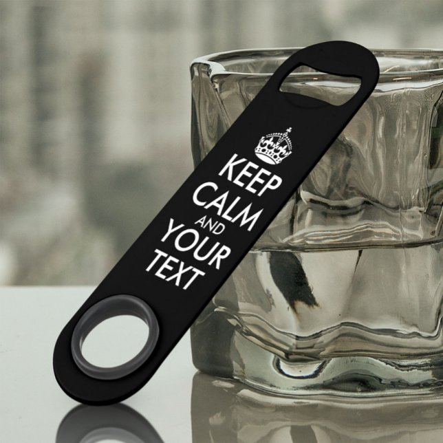 Keep Calm and Carry On - Create Your Own Bar Key (Creator Uploaded)