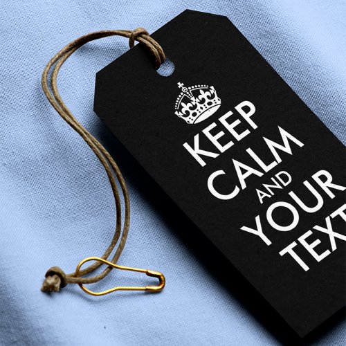 Keep Calm and Carry On _ Create Your Own Gift Tags