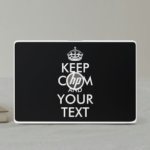 Keep Calm and Carry On - Create Your Own HP Laptop Skin