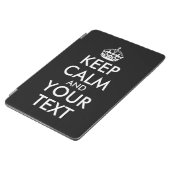 Keep Calm and Carry On - Create Your Own iPad Air Cover (Side)