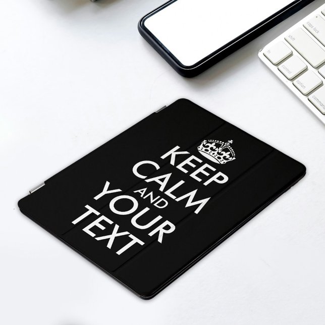 Keep Calm and Carry On - Create Your Own iPad Pro Cover (Creator Uploaded)