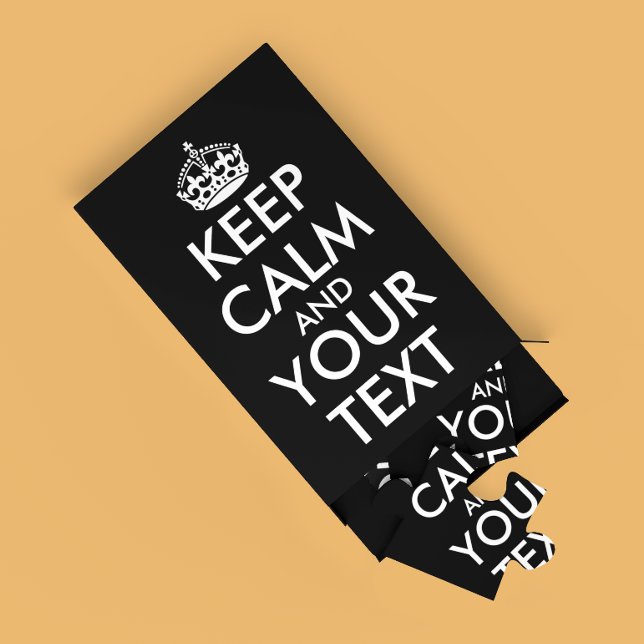 Keep Calm and Carry On - Create Your Own Jigsaw Puzzle (Creator Uploaded)