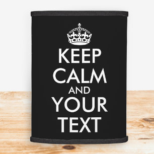 Keep Calm and Carry On - Create Your Own Lamp Shade