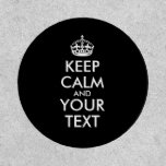 Keep Calm and Carry On - Create Your Own Patch Keep Calm and Carry On - Create Your Own Patch
