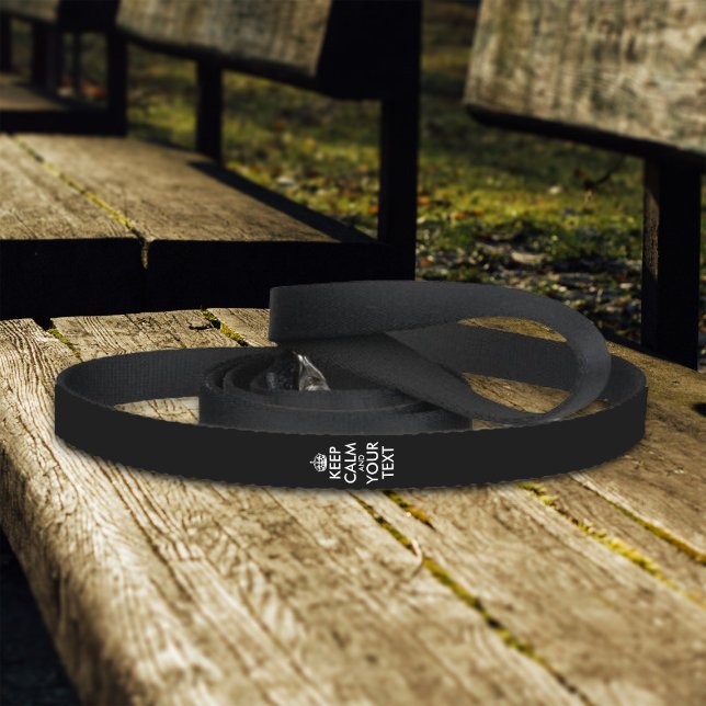 Keep Calm and Carry On - Create Your Own Pet Leash (Creator Uploaded)