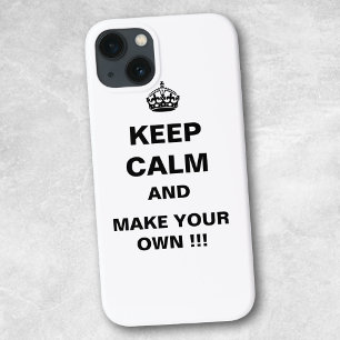 Keep Calm and Carry On Crown iPhone 13 Case