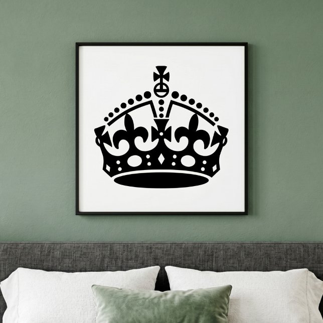 Keep Calm and Carry On Crown Poster (Creator Uploaded)