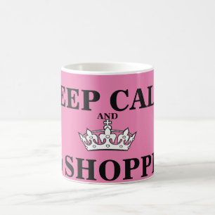 Keep Calm and Carry On Fashionista Coffee Mug