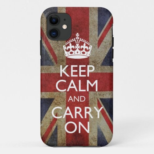 Keep Calm And Carry On Flag iPhone 5 Case Covers