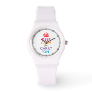 KEEP CALM AND CARRY ON Fruity Colors Watch