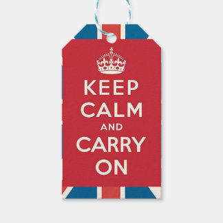 Keep Calm and Carry On Gift Tags
