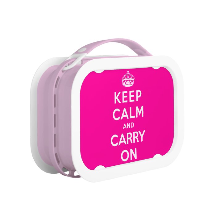 Keep Calm and Carry On Lunch Boxes