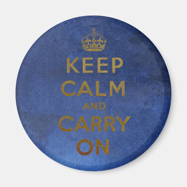 Keep Calm and Carry On Magnet (Front)