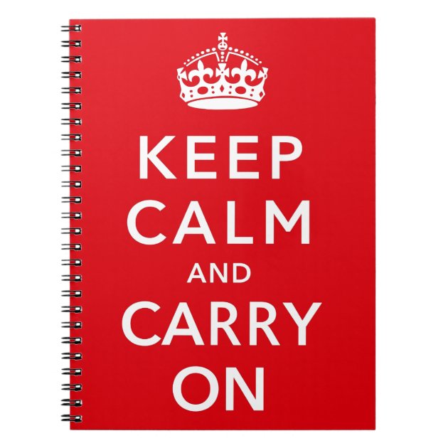 keep calm and carry on book