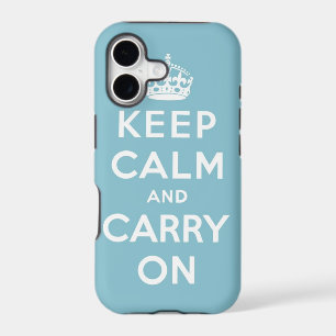 keep calm and carry on Original iPhone 17 Case