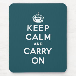 keep calm and carry on Original Mouse Pad