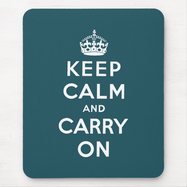 keep calm and carry on Original Mouse Pad (Front)