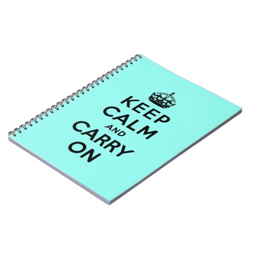 keep calm and carry on Original Notebook