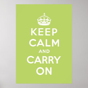 keep calm and carry on Original Poster