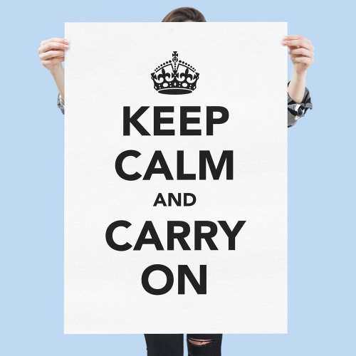 Keep Calm And Carry On Original Poster