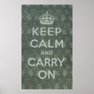 Keep Calm And Carry On Poster