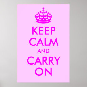 Keep Calm and Carry On Print