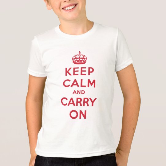 Keep Calm And Carry On T-Shirt