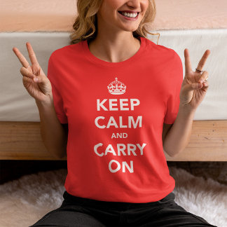 Keep Calm and Carry On - The Original Design T-Shirt