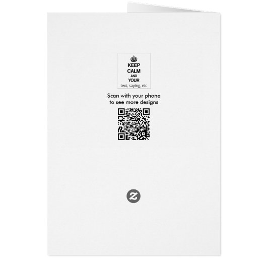 Keep Calm and Carry On Travel Custom (Back)