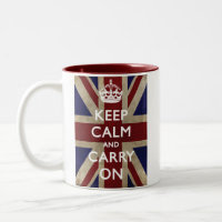 Keep Calm and Carry On with the Union Jack