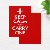 Keep Calm and Carry One (Desk)