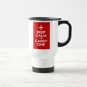 Keep Calm and Carry One Travel Mug
